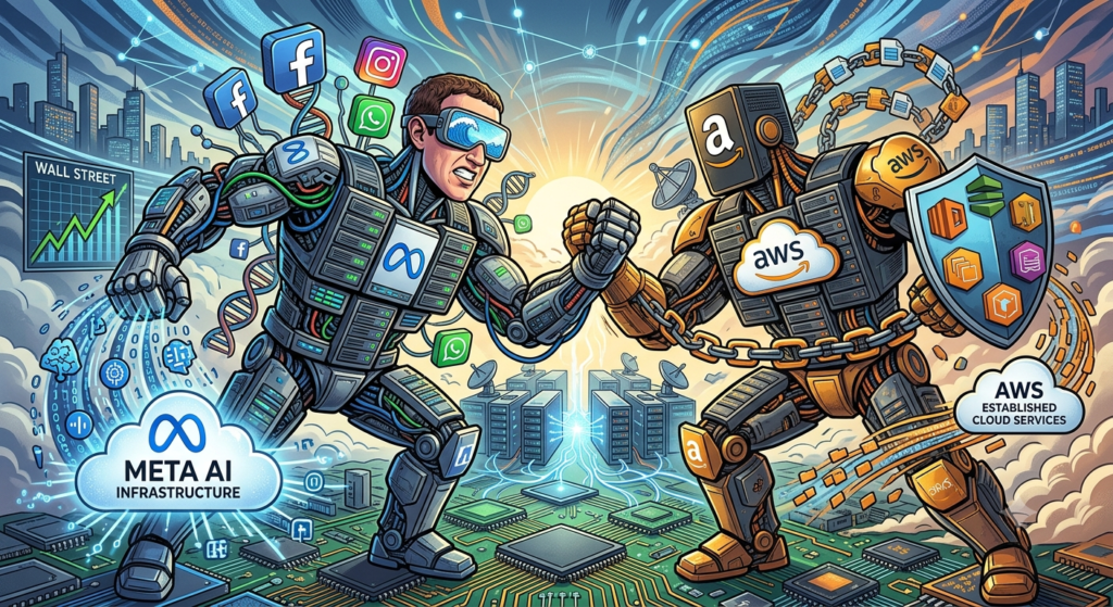 MEta IA vs Amazon Web Services